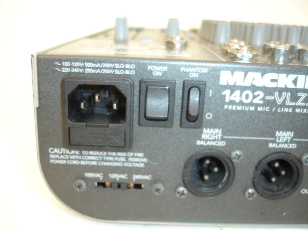 Mackie 1402-VLZ3 14-Channel Mic / Line Mixer - Previously Owned