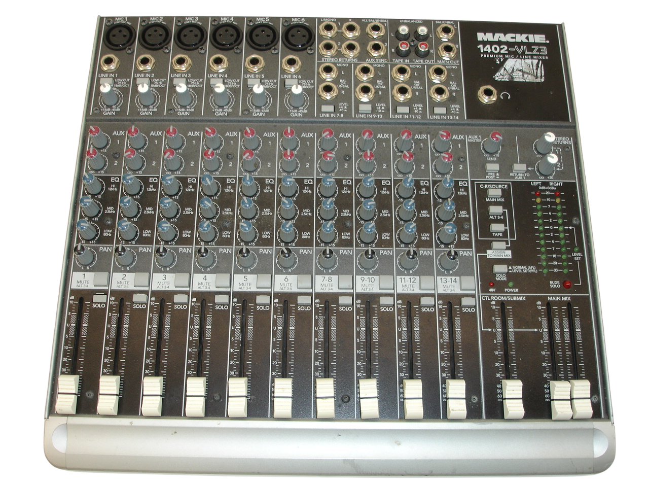 フ*ィ様 【動作確認済】MACKIE. 1402-VLZ PRO アナログミキサ MACKIE マッキー 1402-VLZ PRO 14ch アナログミキサー