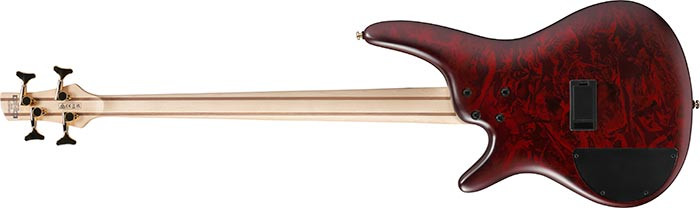 Ibanez SR Standard 4-String Electric Bass Guitar Wine Red Frozen