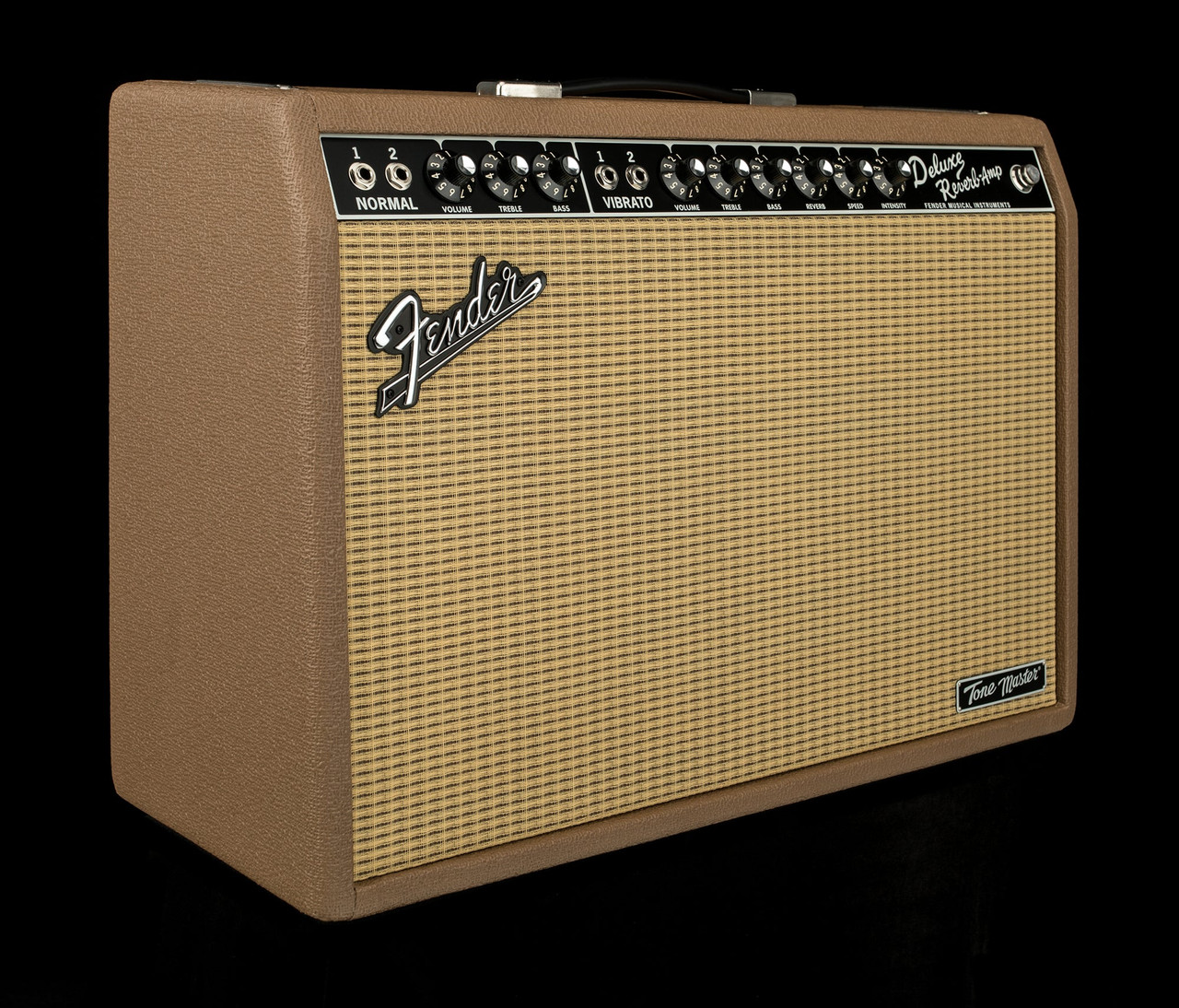 Fender Limited Edition Tone Master Deluxe Reverb Amplifier - Cocoa