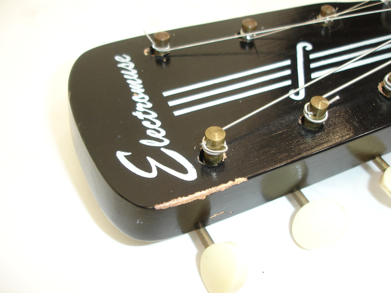 Vintage Electromuse Lap Steel Guitar, Black - Previously Owned