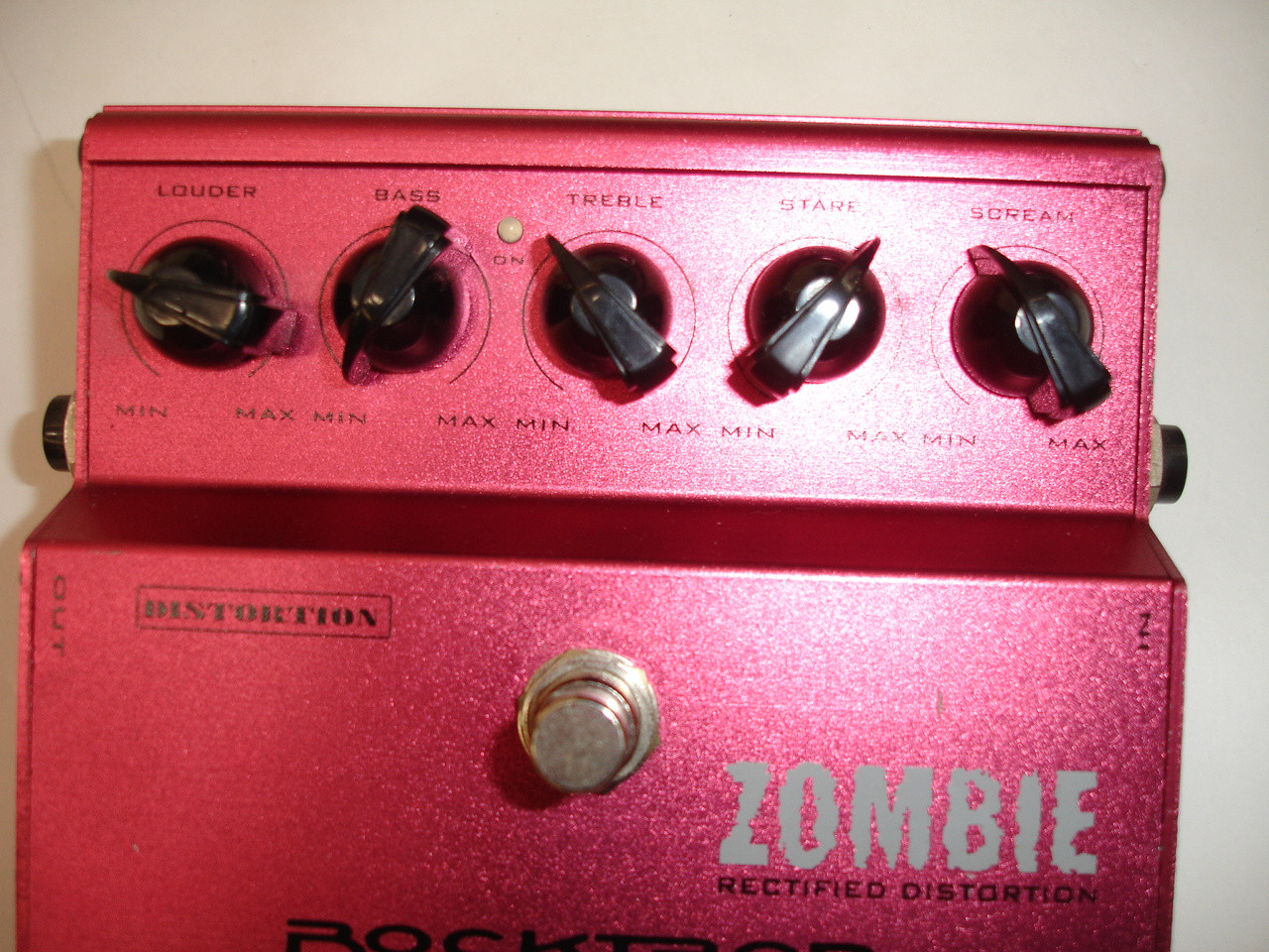 Rocktron Zombie Rectified Distortion Guitar Effects Pedal