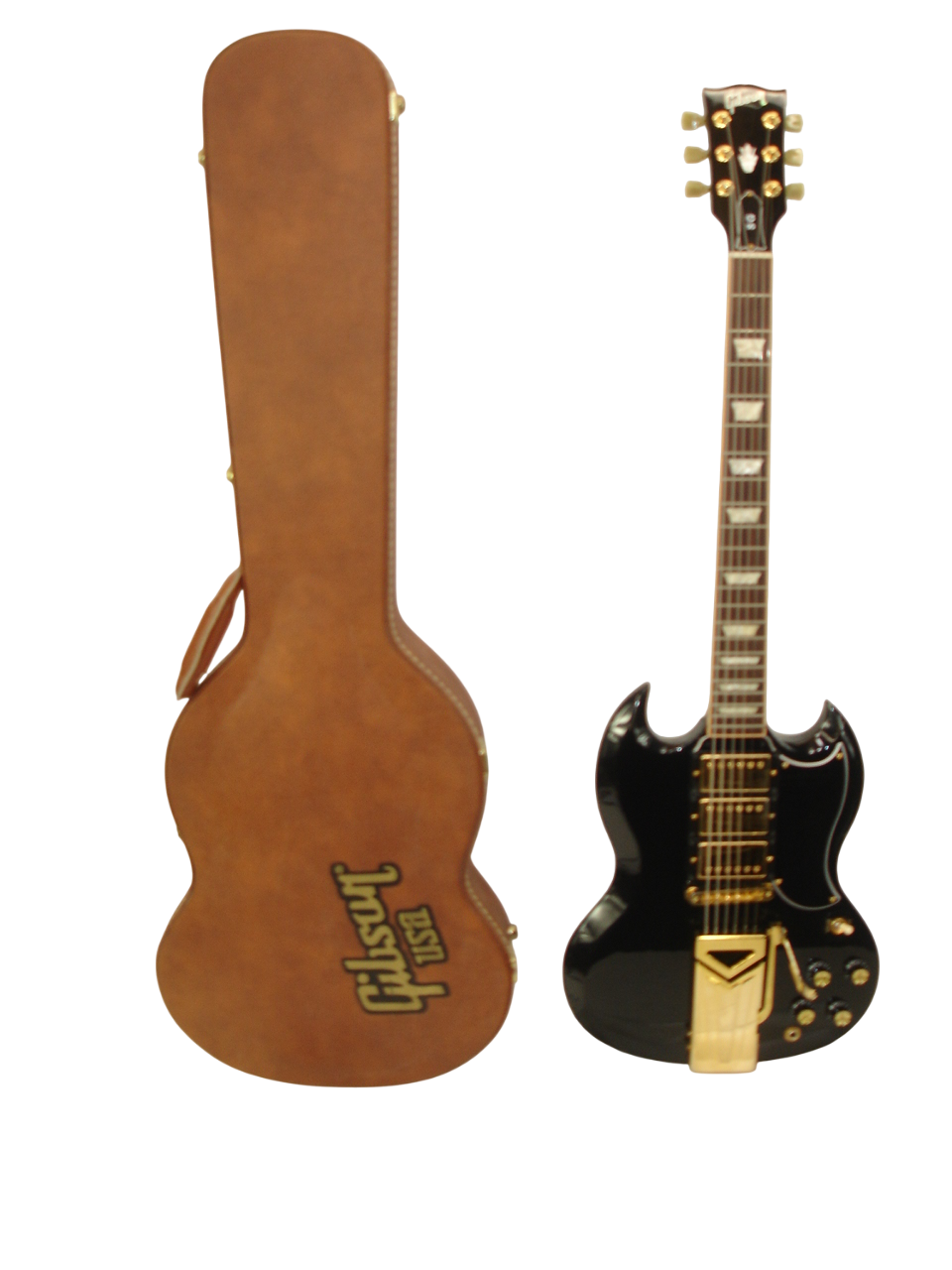 2014 Gibson SGS3 with Sideways Vibrola LTD Electric Guitar, Ebony