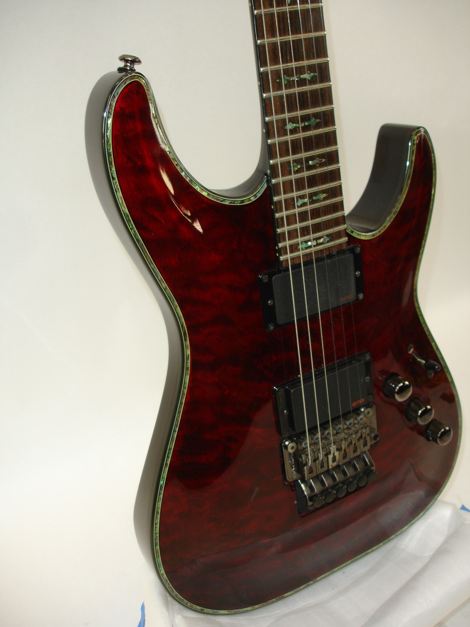 2013 Schecter Hellraiser C-1 FR Electric Guitar, Black