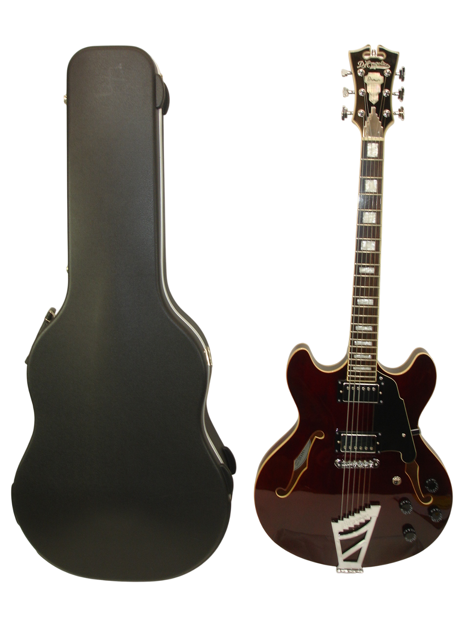 D'Angelico Premier DC DAPDCTWNCTCB Double-Cutaway Semi-Hollow