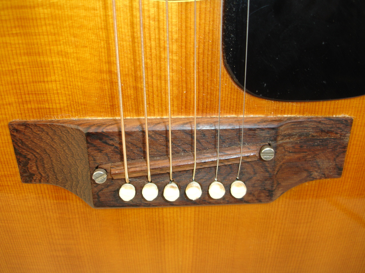 Vintage 1969 Gibson Blue Ridge Acoustic Guitar, Natural w/ Case