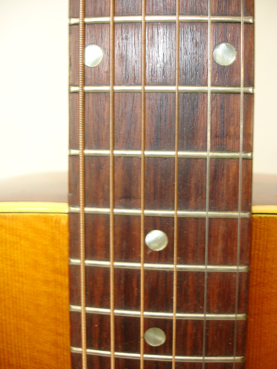 Vintage 1969 Gibson Blue Ridge Acoustic Guitar, Natural w/ Case