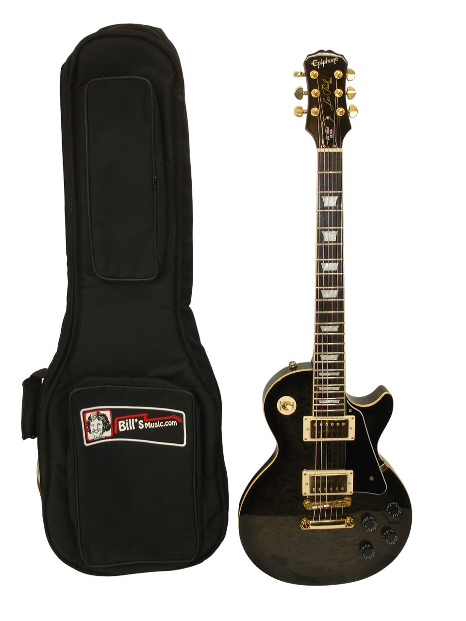 2008 Epiphone Les Paul Ultra II Electric Guitar, Midnight
