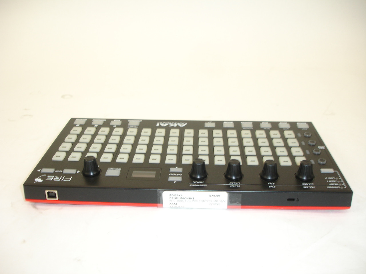 AKAI FIRE FL STUDIO 中古美品 Akai Professional Fire FL Studio Controller With FL Studio