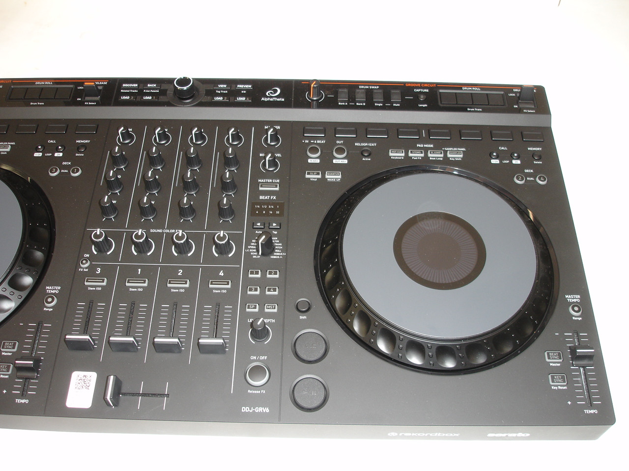 AlphaTheta DDJ-GRV6 4-Channel DJ Controller - Bill's Music