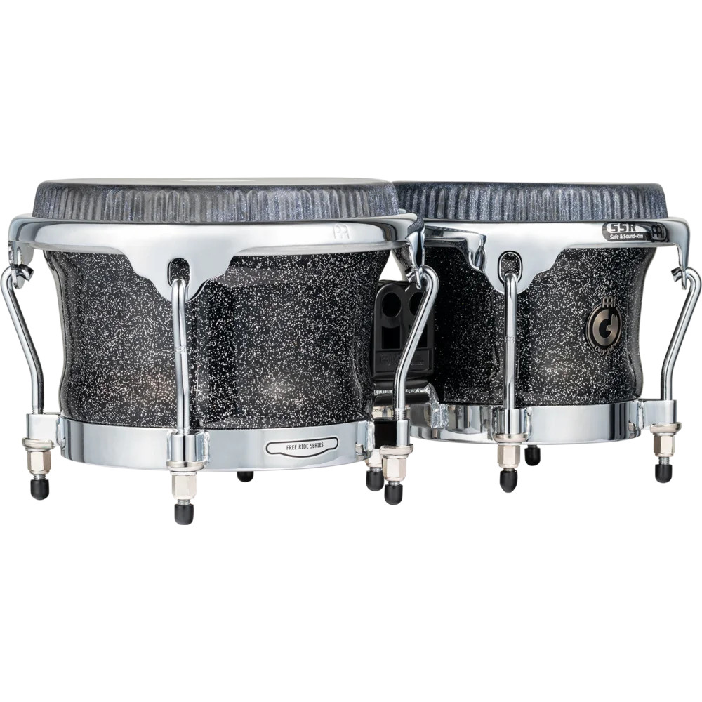 Meinl Diego Galè Signature Bongo, Midnight Star, REMO Black