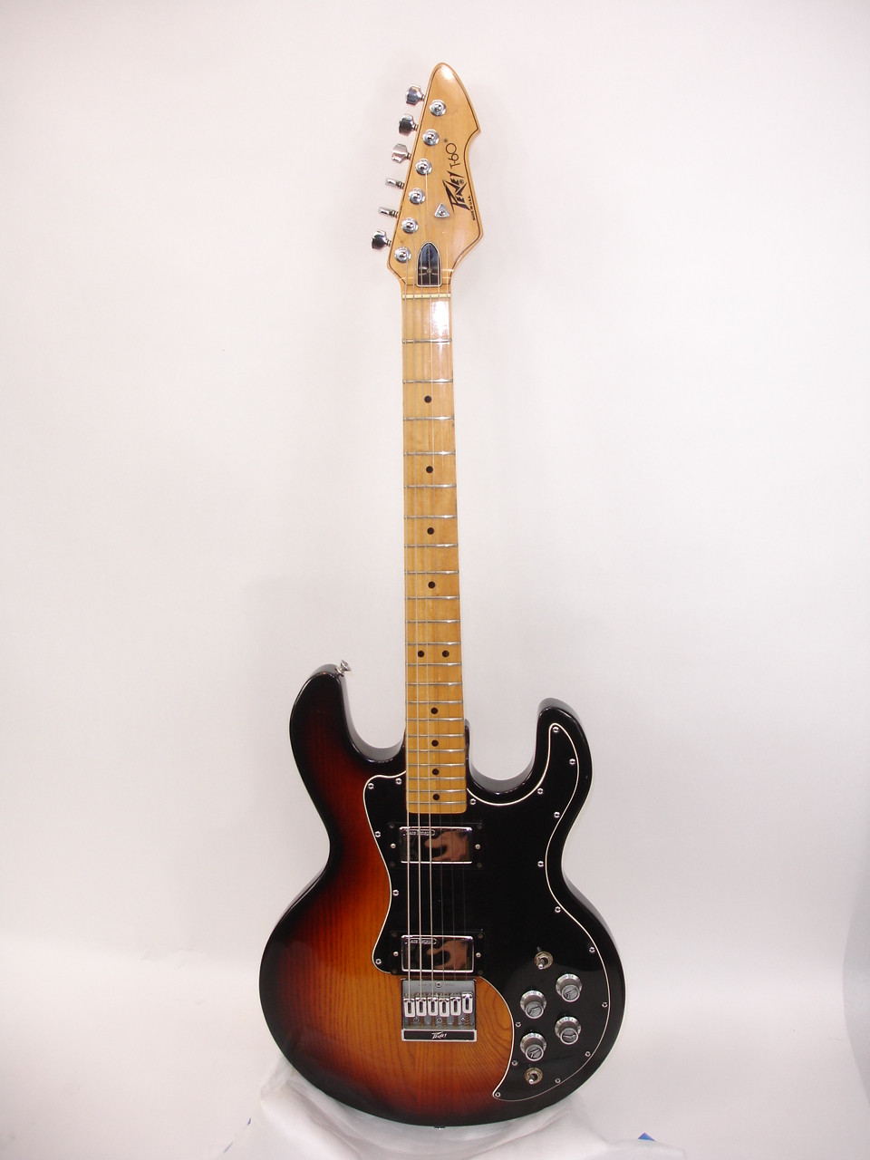 Vintage 1983 Peavey T-60 Electric Guitar, Sunburst w/ Case