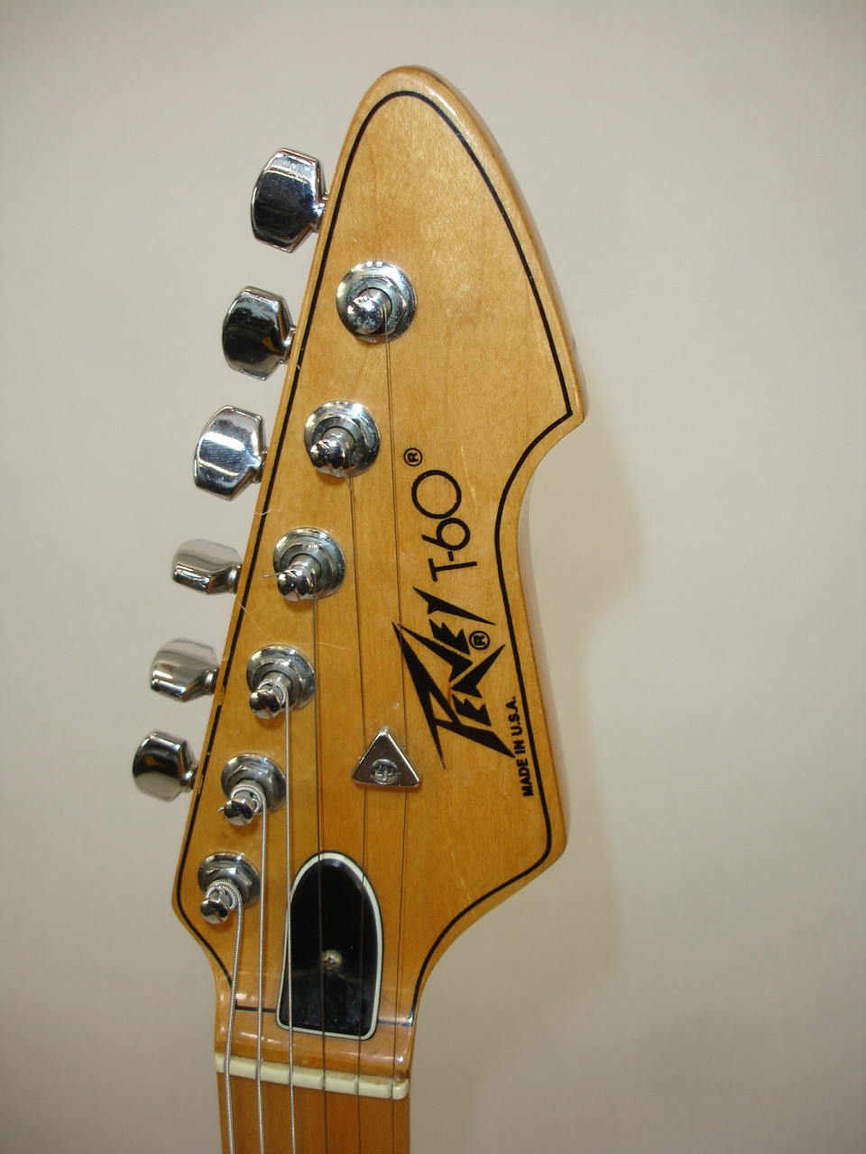 Vintage 1983 Peavey T-60 Electric Guitar, Sunburst w/ Case