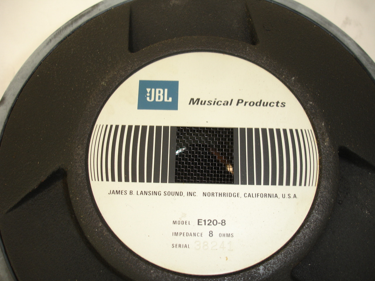 JBL E120-8 12