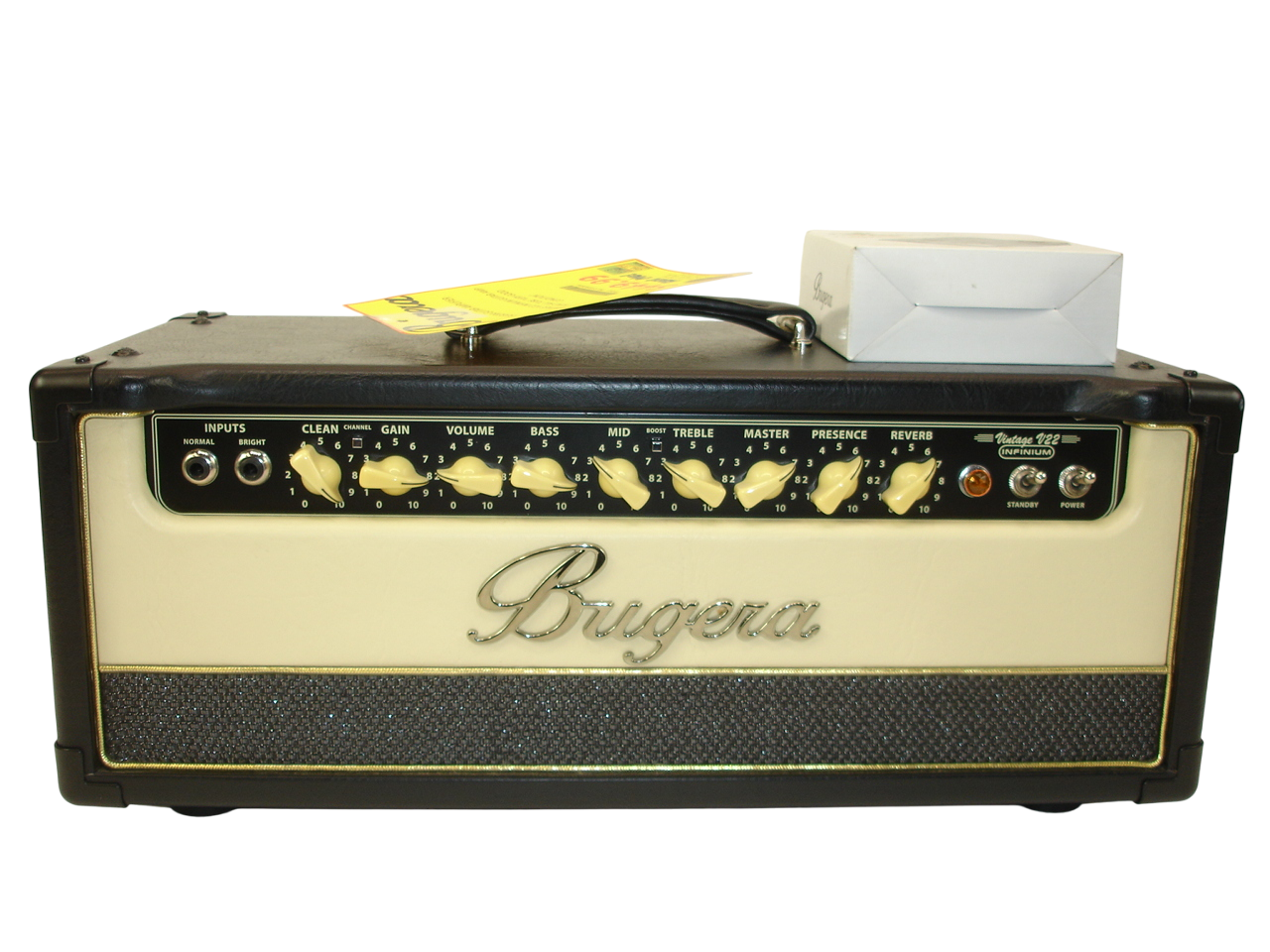 Bugera V22HD Vintage V22 Infinium Guitar Amp Head w/ Footswitch