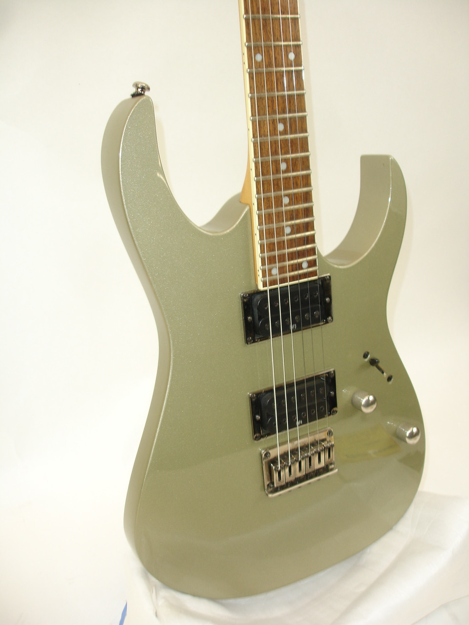 2005 Ibanez RG321MH Electric Guitar, Gray Nickel - Previously