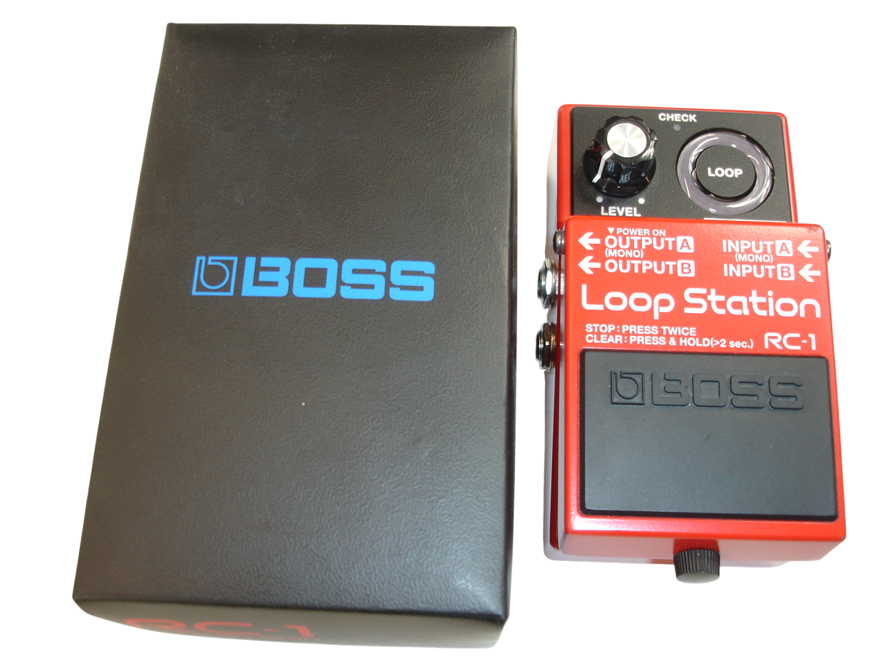BOSS RC−1 Boss RC-1 Loop Station Looper Pedal w/ Box - Previously