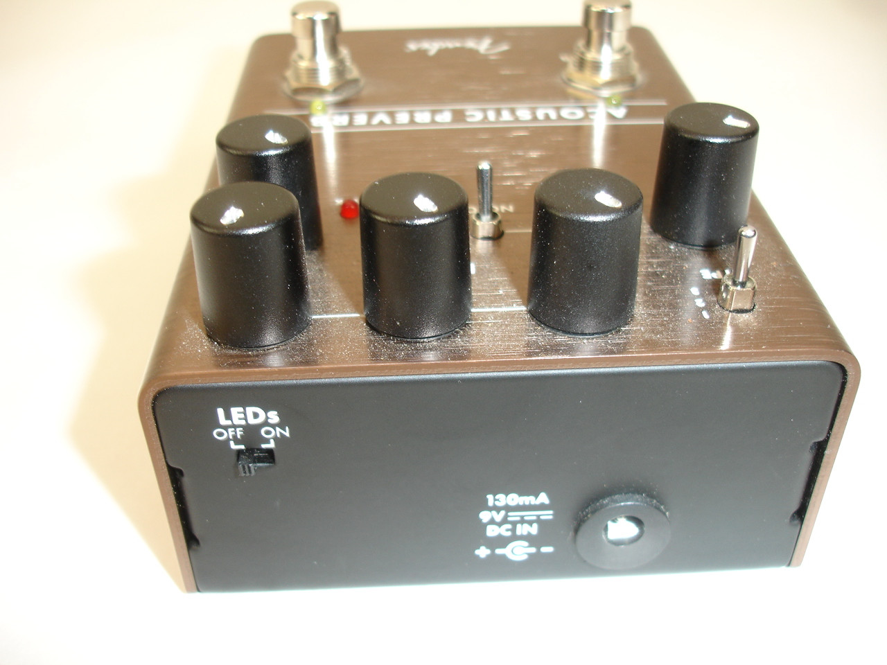 Fender Acoustic Preverb Acoustic Preamp/Reverb Guitar Effect Pedal