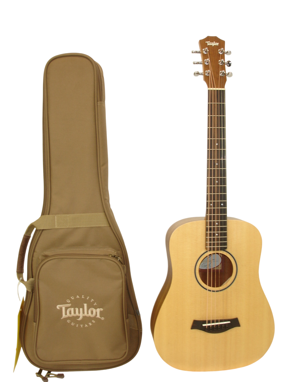 Taylor Baby Taylor BT1 Walnut Acoustic Guitar, Natural Sitka
