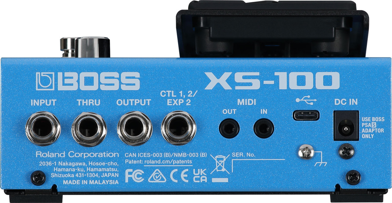 Boss XS-100 Poly Shifter Pitch-shift Pedal - Bill's Music