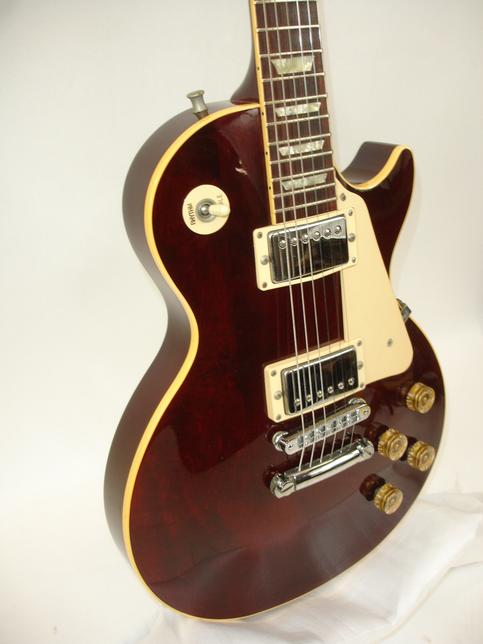 1988 Gibson Les Paul Standard Electric Guitar, Wine Red w/ Case