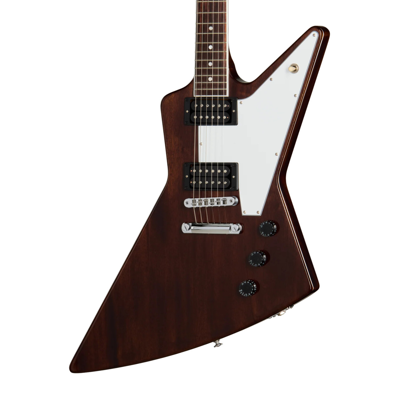 Gibson 70s Explorer Electric Guitar, Dark Walnut w/ Case - Bill's