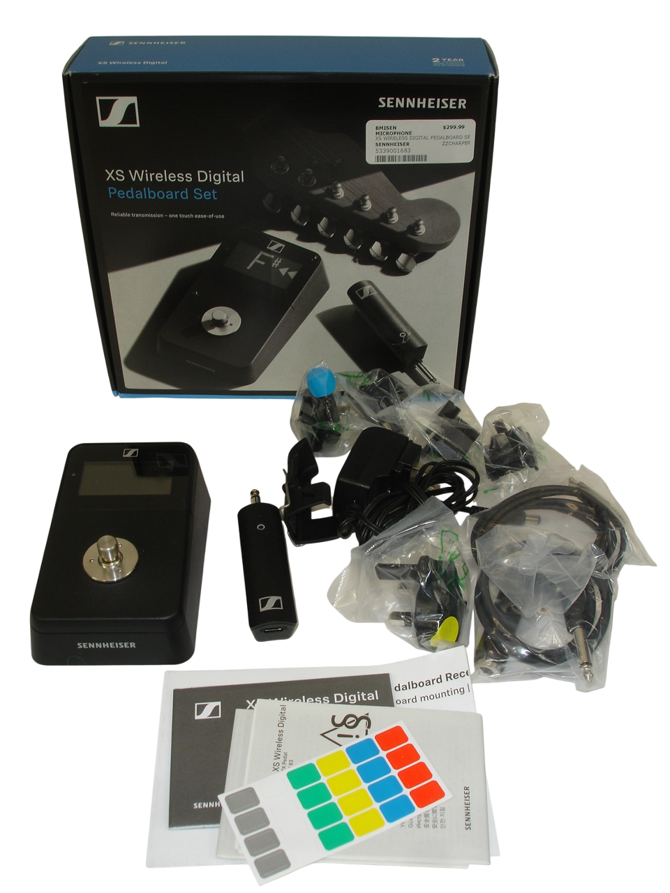 Sennheiser XSW-D Pedalboard Set Digital Wireless Guitar System w