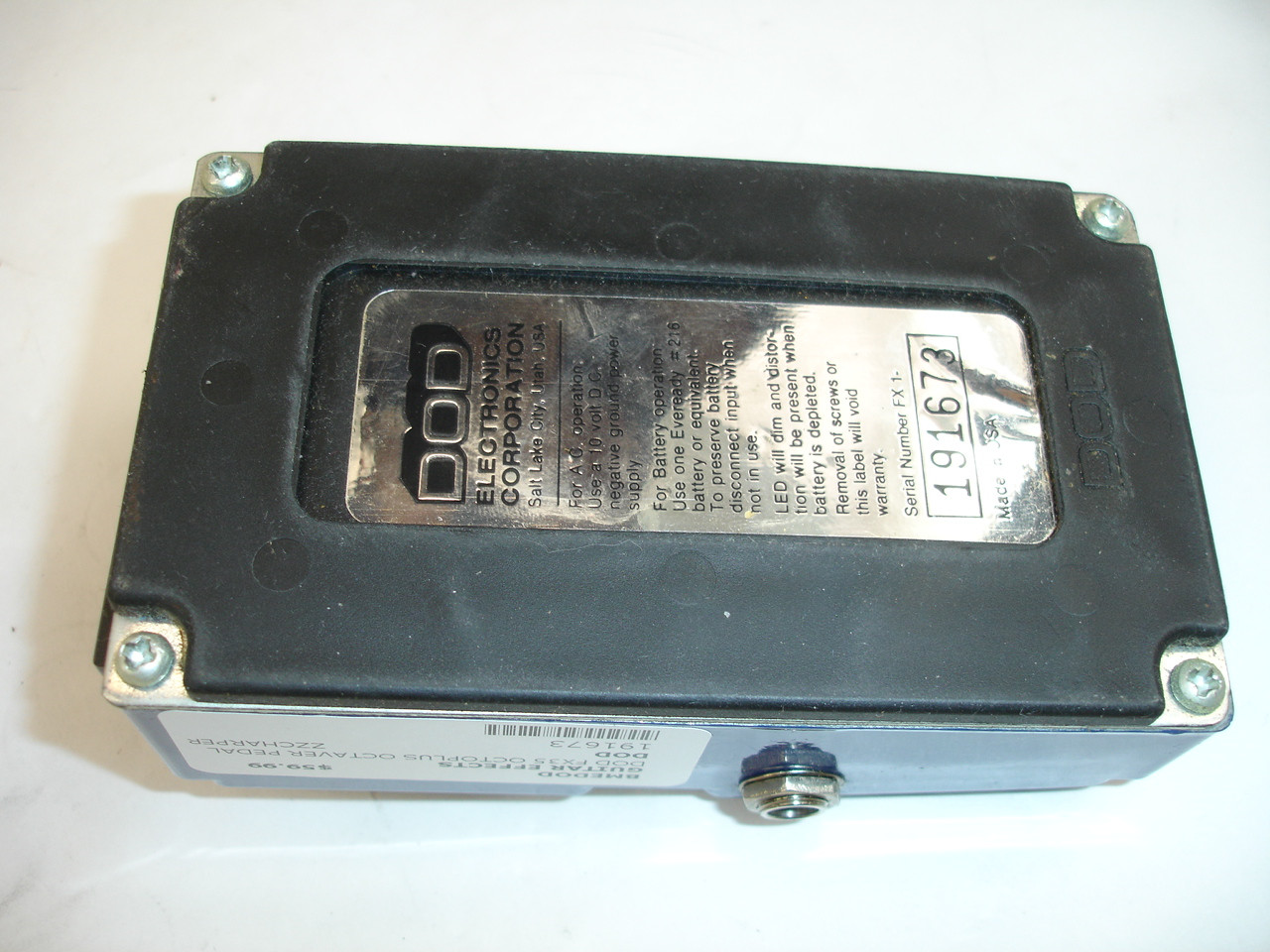 Vintage DOD FX35 Octoplus Octave Guitar Effects Pedal - Previously