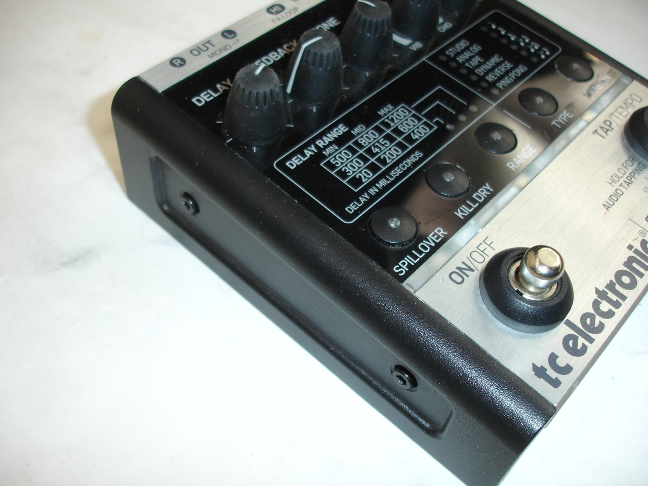 TC Electronic RPT-1 Nova Repeater Delay Guitar Effects Pedal w