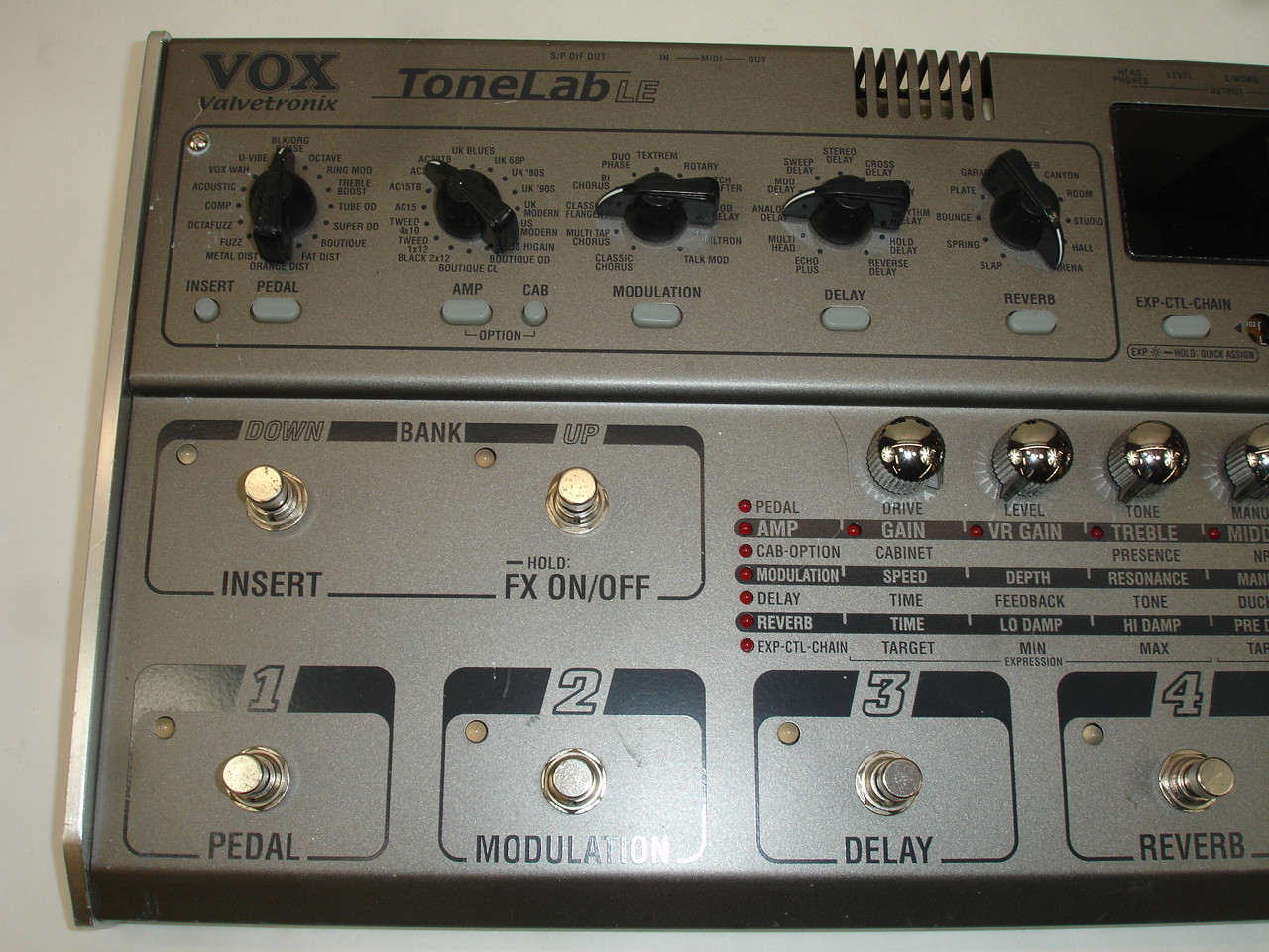 Vox ToneLab LE Multi-Effects Floorboard Guitar Effect Processor