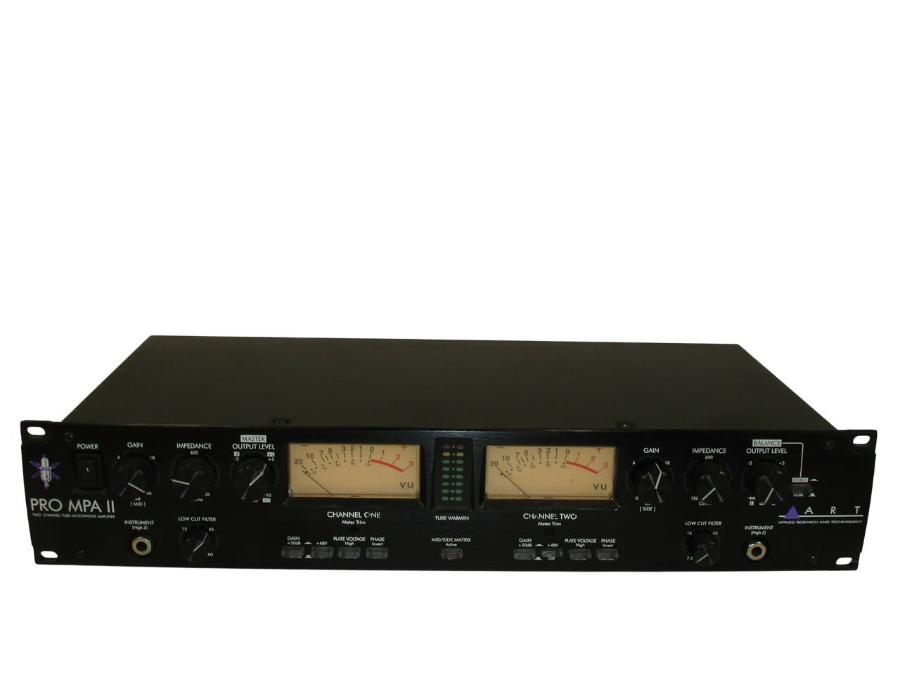 ART Pro MPA II 2-channel Tube Microphone Preamp - Previously Owned
