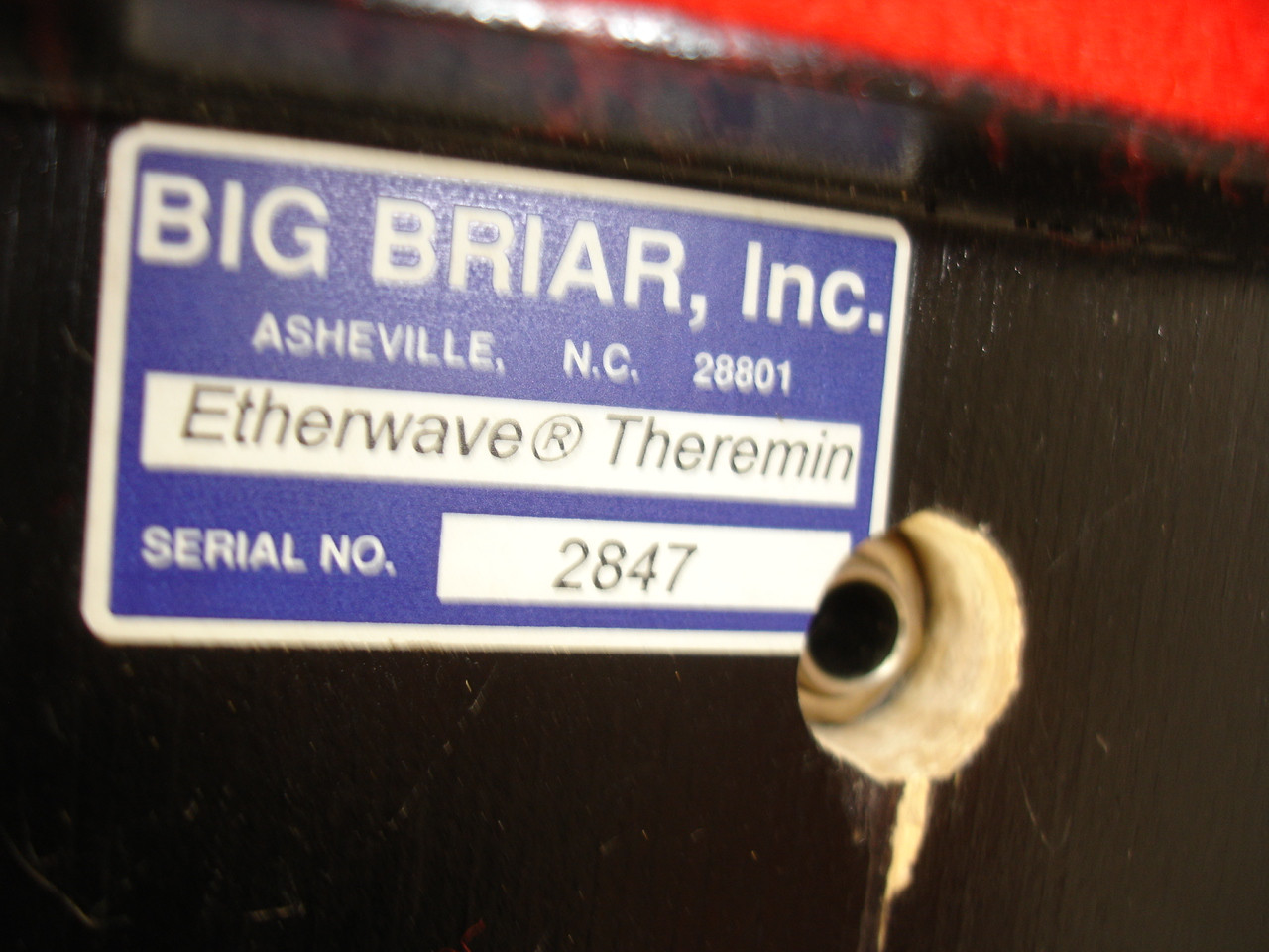 Big Briar Etherwave Theremin (Pre-Moog) - Previously Owned