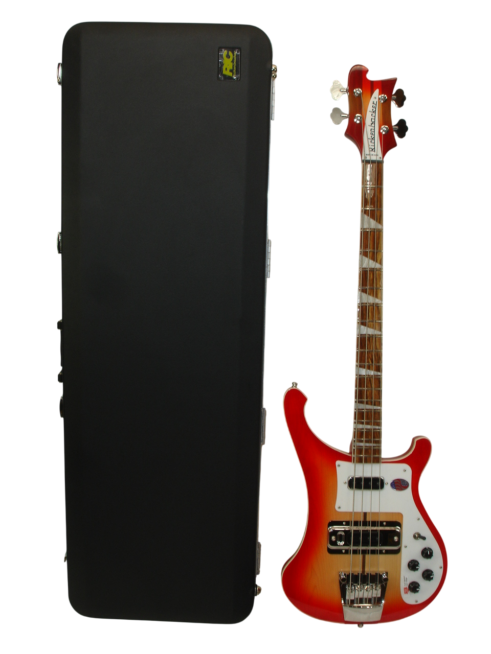 2025 Rickenbacker 4003 Electric Bass Guitar, FireGlo w/ Case
