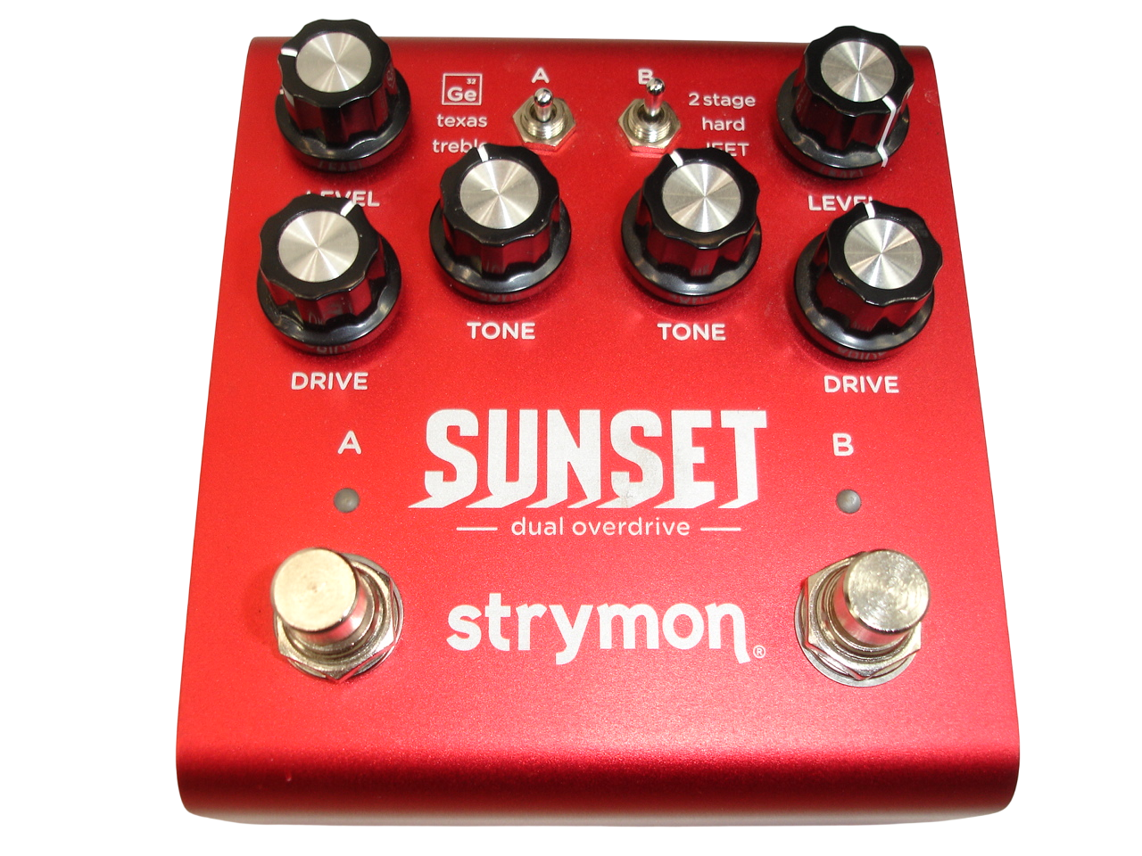 Strymon Sunset Dual Overdrive Guitar Effect Pedal - Previously