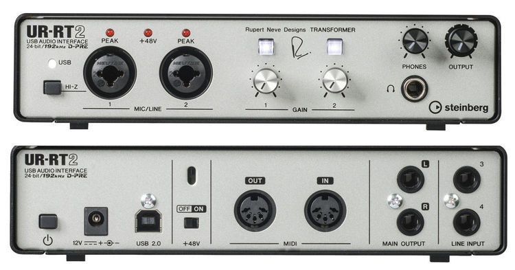 DTM・DAW Steinberg UR-RT2 Rupert Neve Designs Steinberg UR-RT2 USB Audio Interface with Rupert Neve Designs