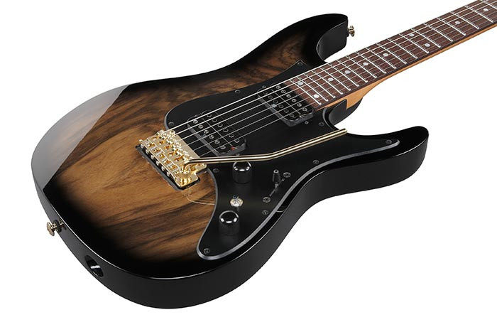 Ibanez Premium AZ41P1EW Electric Guitar - Natural Gray Burst w
