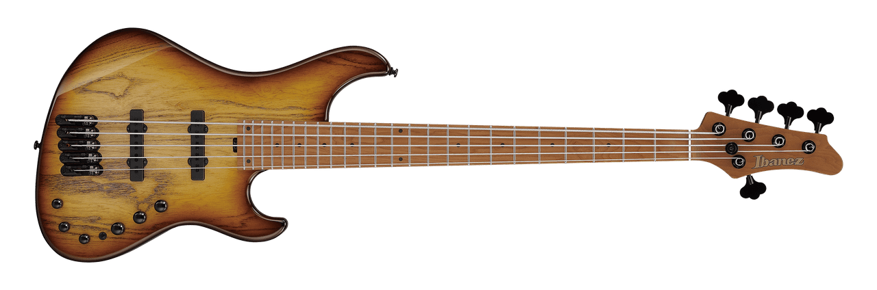 Ibanez MDM 5-String Natural Stained Amber Burst w/ Bag - Bill's Music