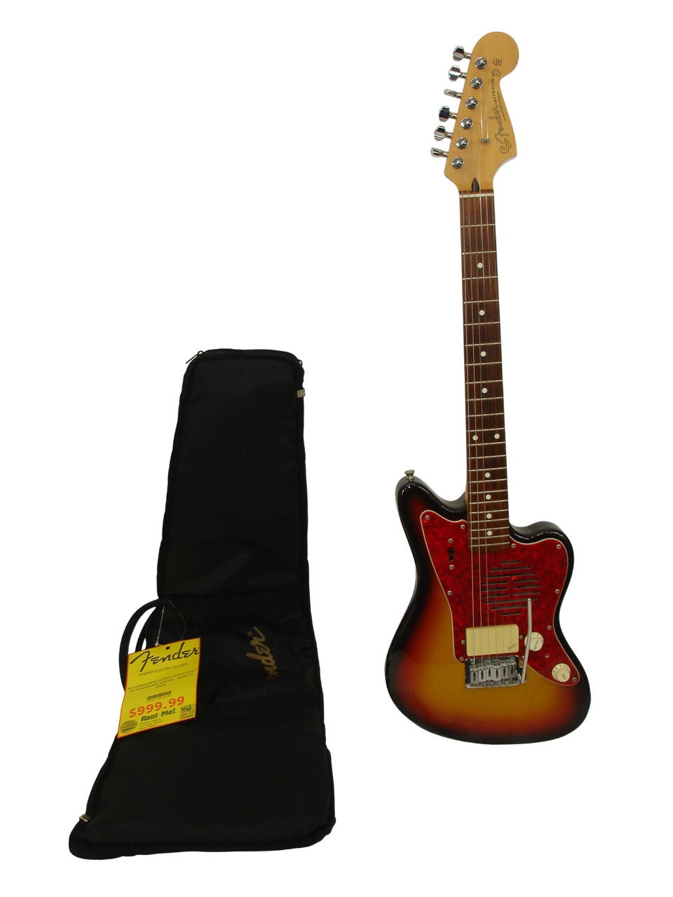 90's Fender JM-Champ Mini Jazzmaster Electric Guitar, Sunburst w