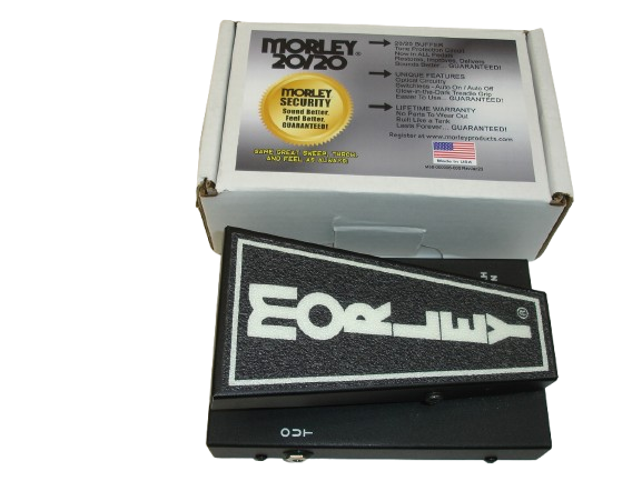 Morley 20/20 Mini Classic Switchless Wah Guitar Effect Pedal w