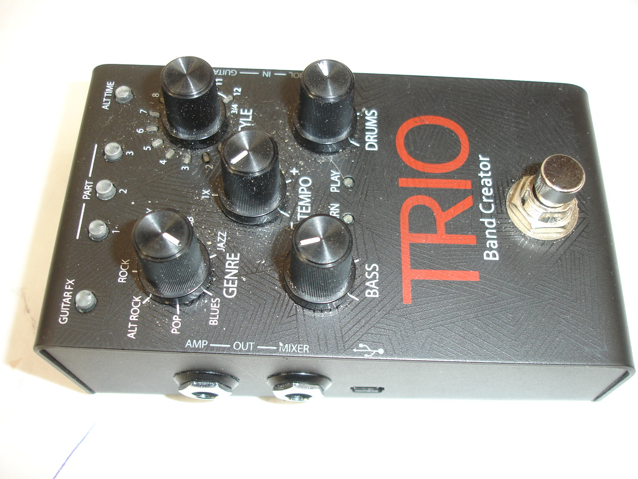 DigiTech Trio Band Creator Guitar Effect Pedal w/ Box - Previously