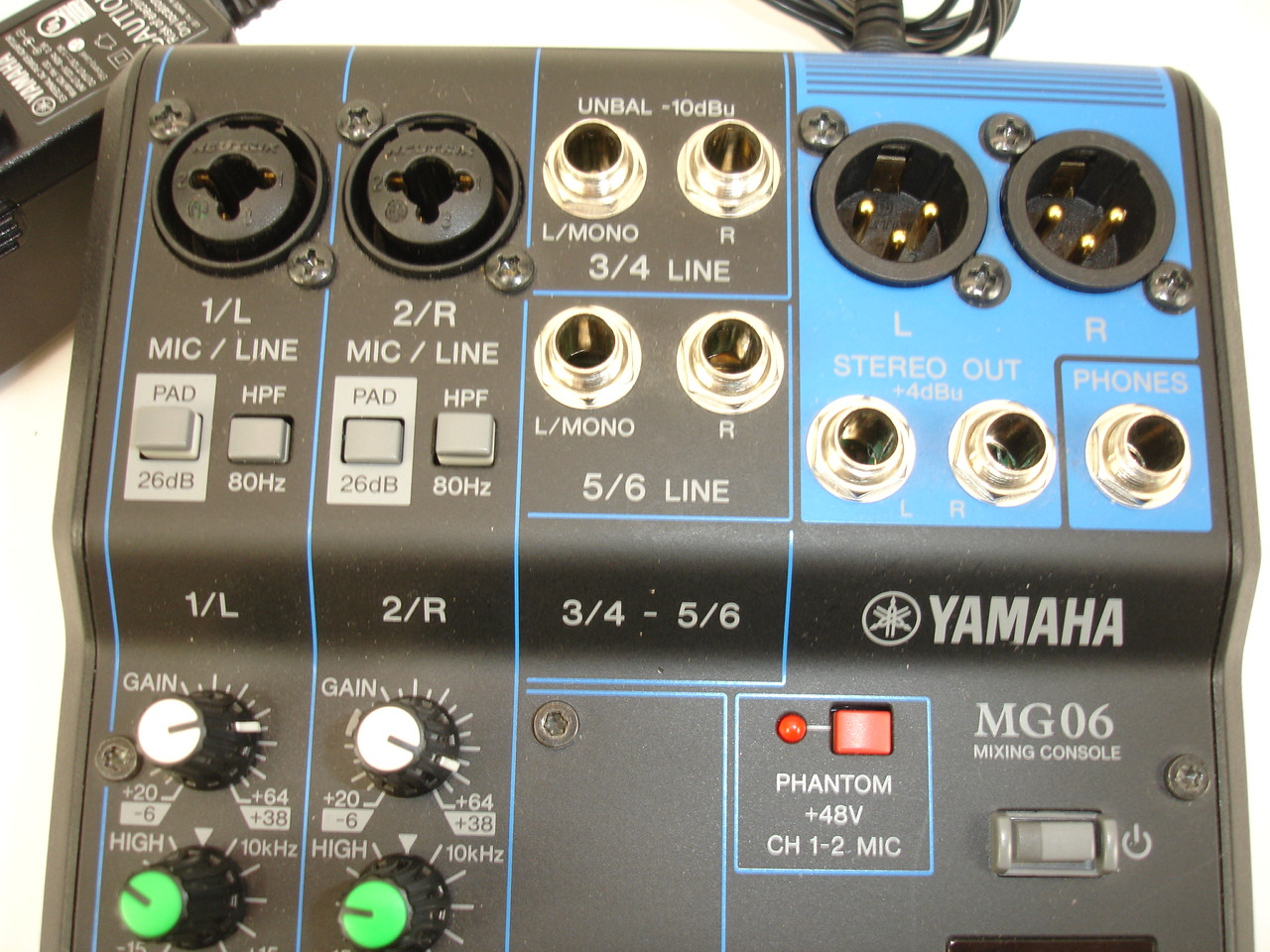 Yamaha MG06 6-Channel Analog Mixer - Previously Owned - Bill's Music