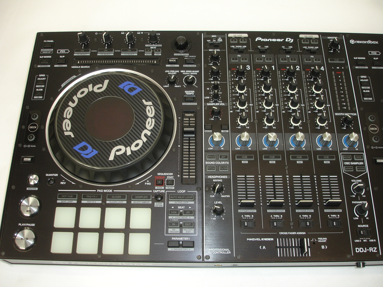 Pioneer DDJ-RZ 4-Channel Rekordbox DJ Controller w/ DeckSaver