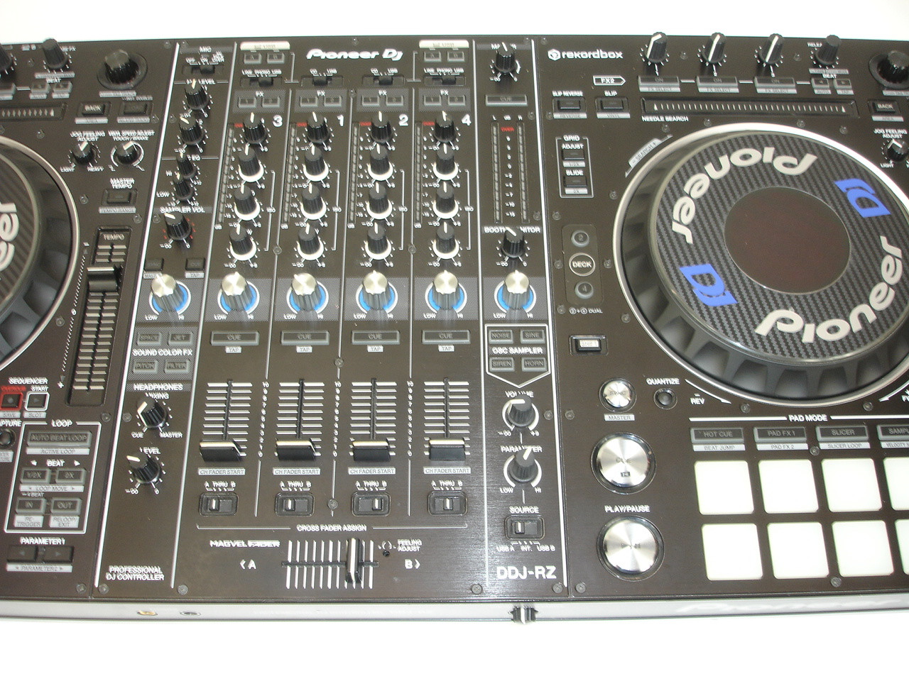 Pioneer DDJ-RZ 4-Channel Rekordbox DJ Controller w/ DeckSaver