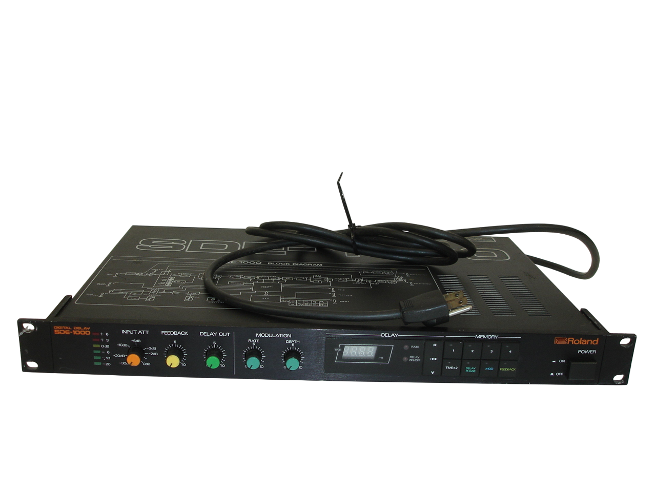 Roland DEP-5 （リバーブ）＆ SDE-1000 （ディレイ）＆ 2Uラック