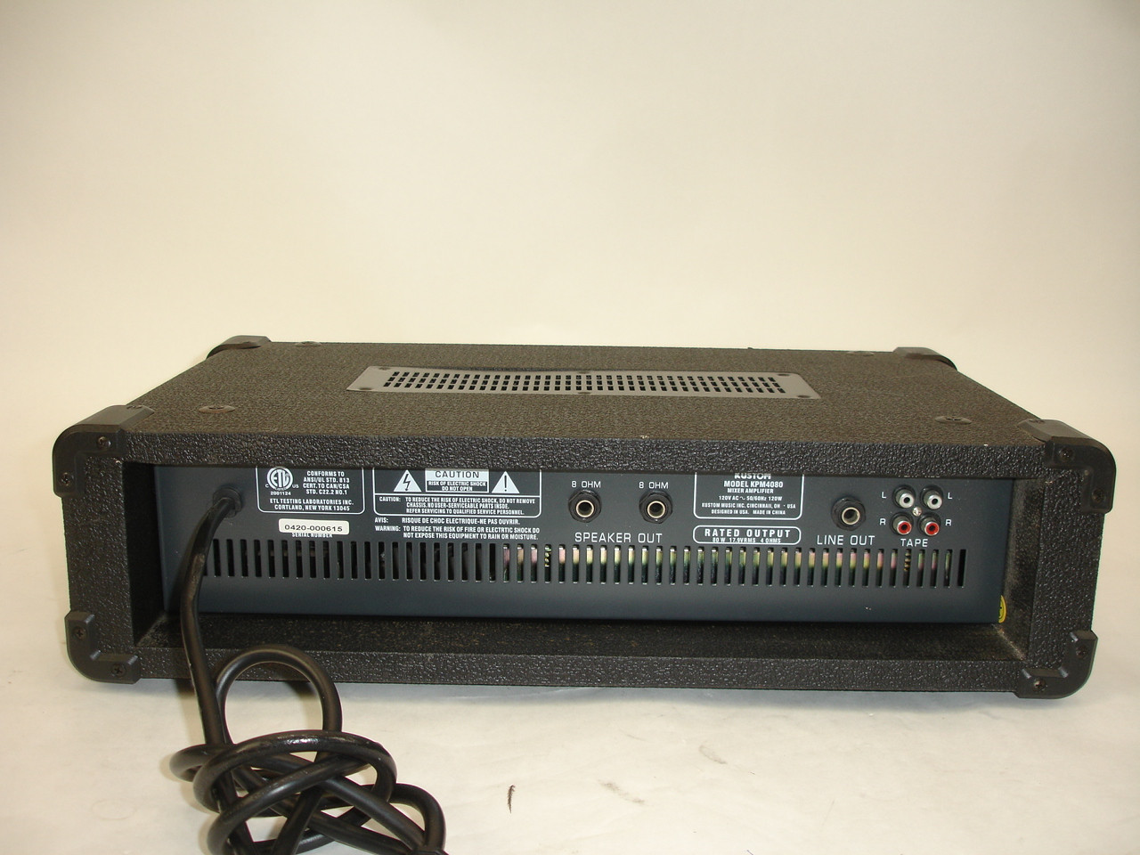 Kustom KPM 4080 KPM4080 Powered Mixer - Previously Owned - Bill's