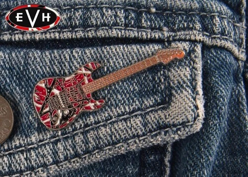 EVH Eddie Van Halen Guitar Pin - EVH Frankenstein - Bill's Music