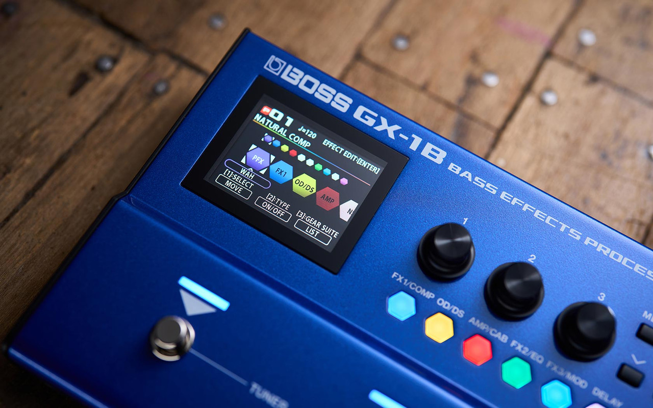 Boss GX-1B Bass Effects Processor Pedal - Bill's Music