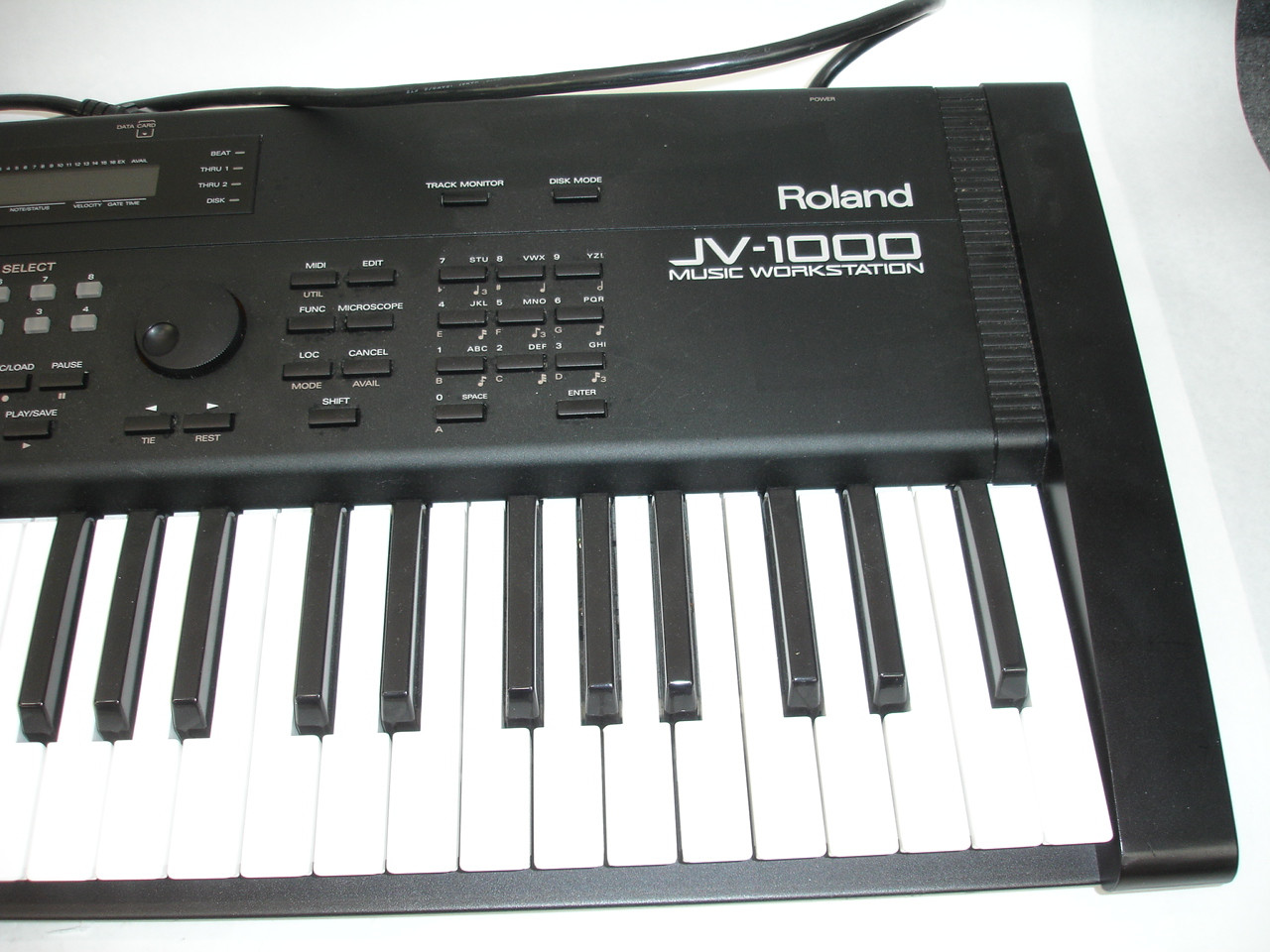Roland JV-1000 76-Key Synthesizer Workstation Keyboard
