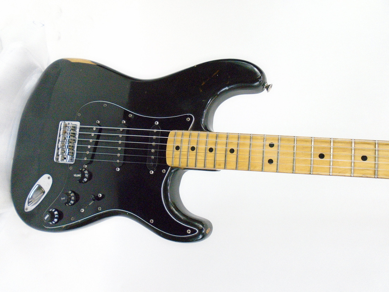Vintage 1978 Fender Stratocaster Hardtail Electric Guitar, Maple
