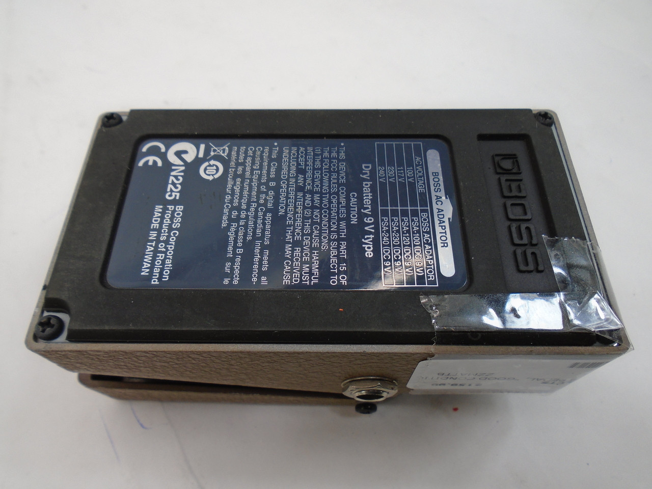 Boss FRV-1 '63 Fender Reverb Guitar Effect Pedal - Previously